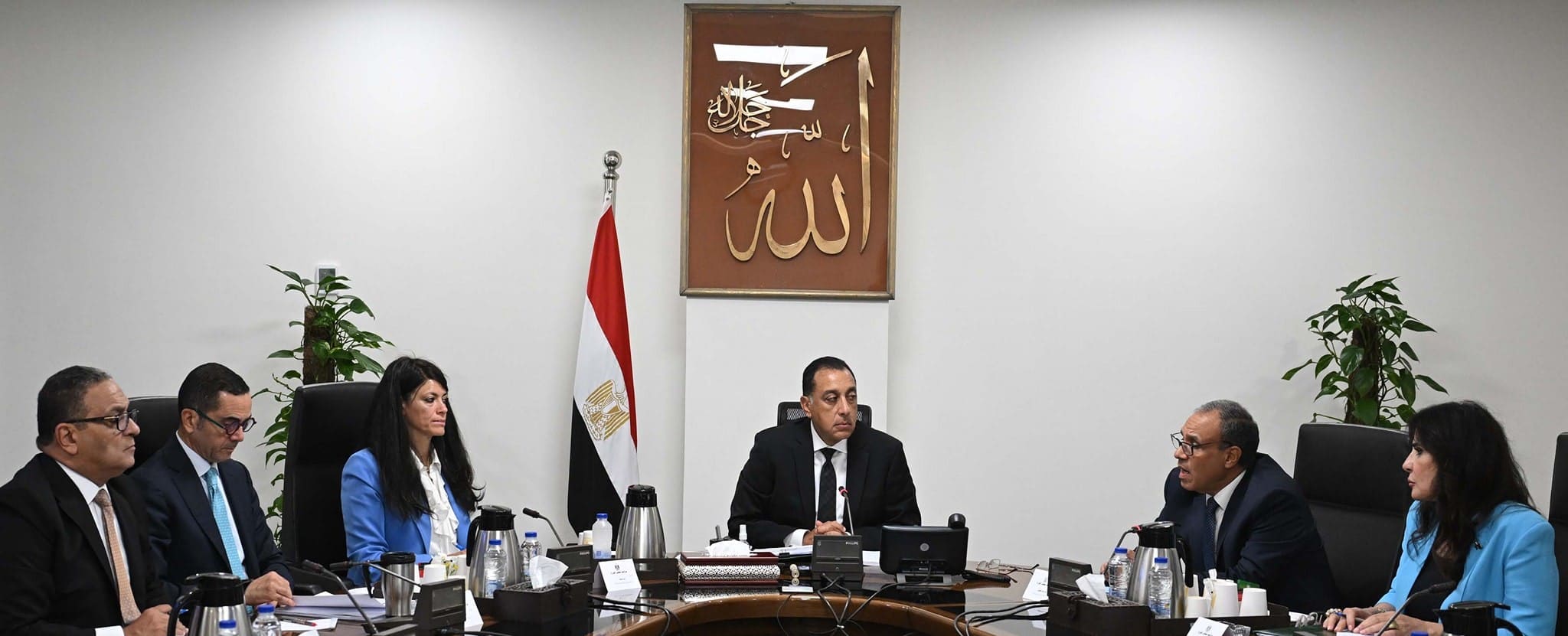 Madbouly, key ministers discuss boosting Egyptian-American economic cooperation

